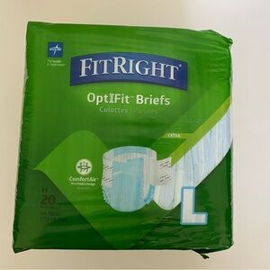MedLine FitRight OptiFit Brief Adult Diaper Size L